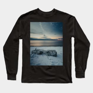 Ethereal Sunrise: Lobster Cage's Reverie V4 Long Sleeve T-Shirt